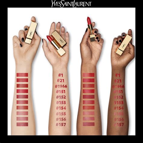 ysl rouge pur couture lipstick collection swatches|sephora ysl rouge pur couture.